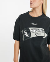 Vintage MLB Chicago White Sox Tee <br>M , The Real Deal , newtown, sydney, australia, thrift store, opshop, preloved, secondhand, sustainable, retro, antique, 70s, 80s, 90s, 2000s, 00s, fashion, clothing, streetwear, trendy, garment, style, boutique, store, shop, archive, sale, cheap, best, top