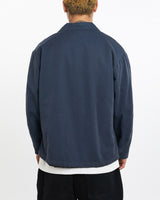 Vintage, Mechanic, Jacket, The Real Deal, size extra large, colour Navy, newtown, sydney, australia, thrift store, opshop, preloved, secondhand, sustainable, retro, antique, 70s, 80s, 90s, 2000s, 00s, fashion, clothing, streetwear, trendy, garment, style, boutique, store, shop, archive, sale, cheap, best, top, Jackets