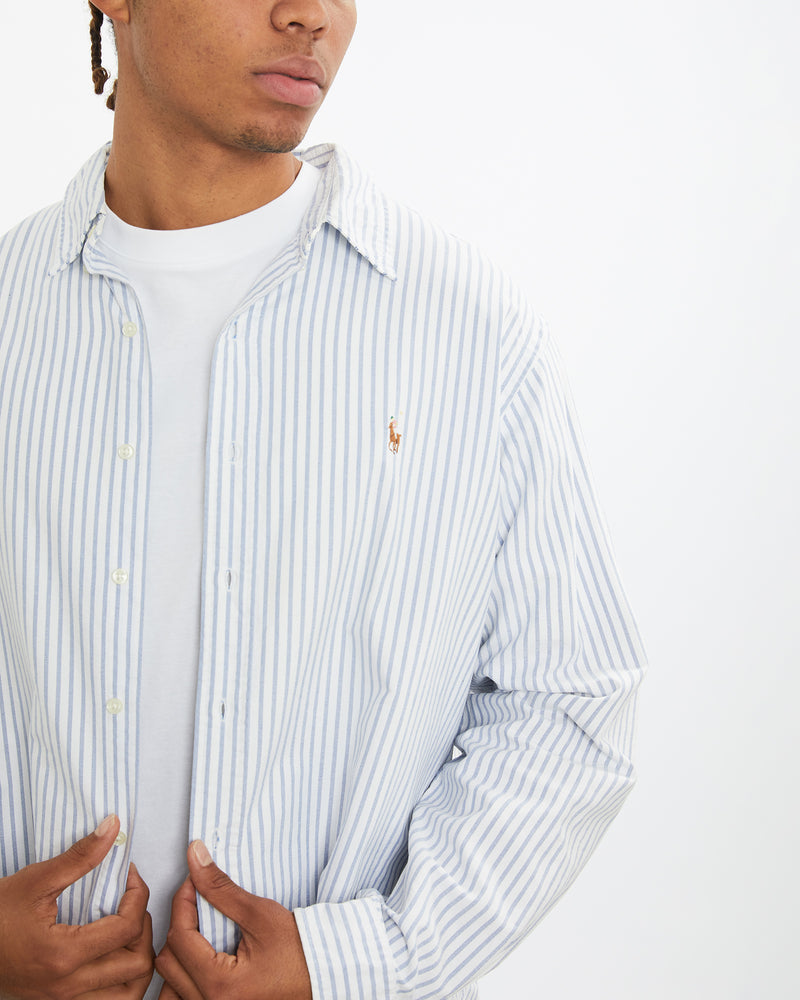 Vintage 90s Polo Ralph Lauren Button Up Shirt <br>XL , The Real Deal , newtown, sydney, australia, thrift store, opshop, preloved, secondhand, sustainable, retro, antique, 70s, 80s, 90s, 2000s, 00s, fashion, clothing, streetwear, trendy, garment, style, boutique, store, shop, archive, sale, cheap, best, top