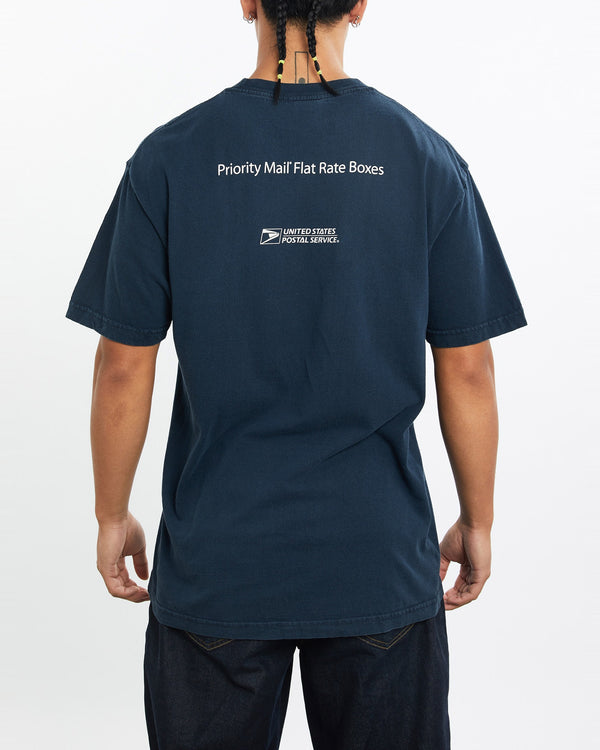 Vintage, United, States, Postal, Service, Tee, The Real Deal, size large, colour Blue, newtown, sydney, australia, thrift store, opshop, preloved, secondhand, sustainable, retro, antique, 70s, 80s, 90s, 2000s, 00s, fashion, clothing, streetwear, trendy, garment, style, boutique, store, shop, archive, sale, cheap, best, top, T-Shirts