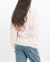 Vintage, 90s, Kitten, Collared, Sweatshirt, The Real Deal, size small, colour Pink, newtown, sydney, australia, thrift store, opshop, preloved, secondhand, sustainable, retro, antique, 70s, 80s, 90s, 2000s, 00s, fashion, clothing, streetwear, trendy, garment, style, boutique, store, shop, archive, sale, cheap, best, top, Sweats and hoodies