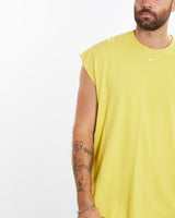 Vintage, Nike, Tank, The Real Deal, size extra large, colour Yellow, newtown, sydney, australia, thrift store, opshop, preloved, secondhand, sustainable, retro, antique, 70s, 80s, 90s, 2000s, 00s, fashion, clothing, streetwear, trendy, garment, style, boutique, store, shop, archive, sale, cheap, best, top, T-Shirts