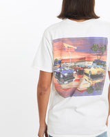 Vintage, In-N-Out, Burger, Tee, The Real Deal, size small, colour White, newtown, sydney, australia, thrift store, opshop, preloved, secondhand, sustainable, retro, antique, 70s, 80s, 90s, 2000s, 00s, fashion, clothing, streetwear, trendy, garment, style, boutique, store, shop, archive, sale, cheap, best, top, T-Shirts