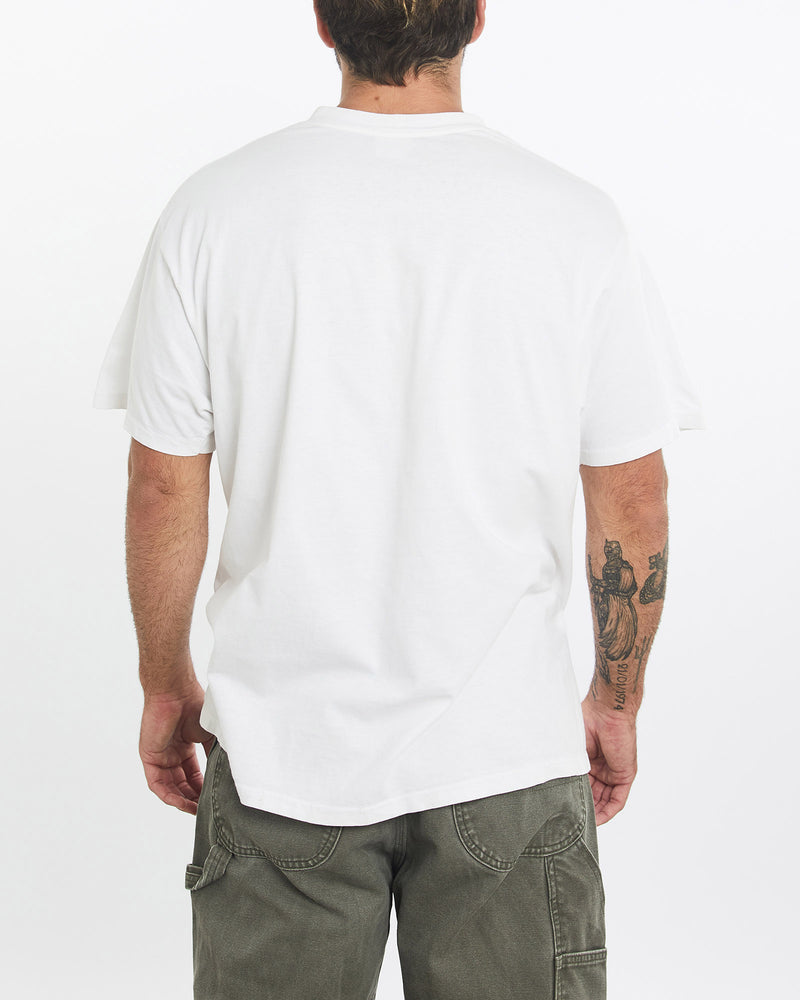 Vintage, 90s, Hard, Rock, Cafe, Tee, The Real Deal, size large, colour White, newtown, sydney, australia, thrift store, opshop, preloved, secondhand, sustainable, retro, antique, 70s, 80s, 90s, 2000s, 00s, fashion, clothing, streetwear, trendy, garment, style, boutique, store, shop, archive, sale, cheap, best, top, T-Shirts