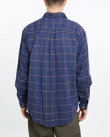 Vintage, 90s, Tommy, Hilfiger, Flannelette, Button, Up, Shirt, The Real Deal, size extra large, colour Blue, newtown, sydney, australia, thrift store, opshop, preloved, secondhand, sustainable, retro, antique, 70s, 80s, 90s, 2000s, 00s, fashion, clothing, streetwear, trendy, garment, style, boutique, store, shop, archive, sale, cheap, best, top, Shirts