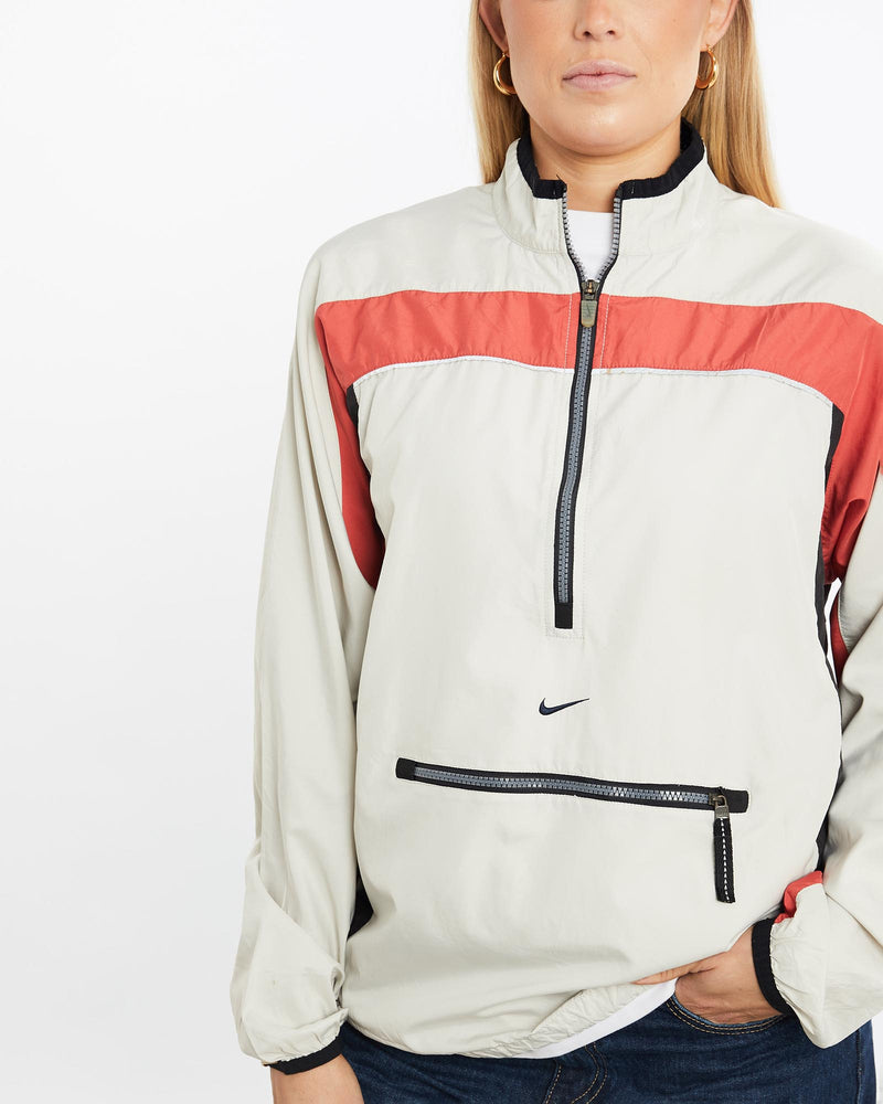 Vintage, 90s, Nike, Windbreaker, Jacket, The Real Deal, size medium, colour Multicolour, newtown, sydney, australia, thrift store, opshop, preloved, secondhand, sustainable, retro, antique, 70s, 80s, 90s, 2000s, 00s, fashion, clothing, streetwear, trendy, garment, style, boutique, store, shop, archive, sale, cheap, best, top, Jackets