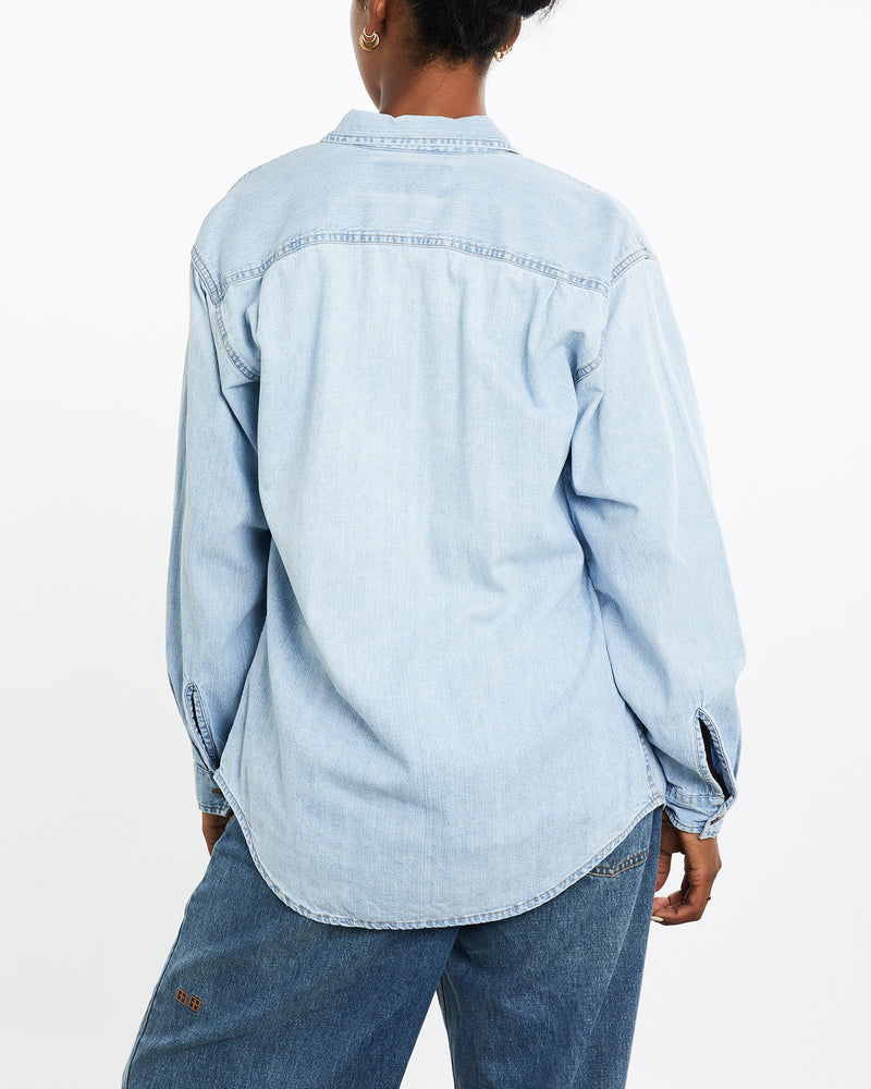 Vintage, Levi's, Denim, Button, Up, Shirt, The Real Deal, size medium, colour Blue, newtown, sydney, australia, thrift store, opshop, preloved, secondhand, sustainable, retro, antique, 70s, 80s, 90s, 2000s, 00s, fashion, clothing, streetwear, trendy, garment, style, boutique, store, shop, archive, sale, cheap, best, top, Shirts