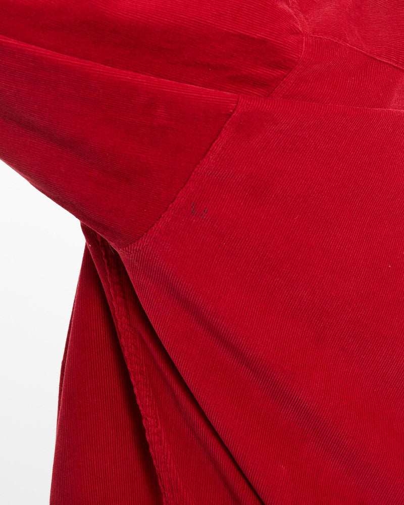 Vintage, 90s, Chaps, Ralph, Lauren, Corduroy, Button, Up, Shirt, The Real Deal, size medium, colour Red, newtown, sydney, australia, thrift store, opshop, preloved, secondhand, sustainable, retro, antique, 70s, 80s, 90s, 2000s, 00s, fashion, clothing, streetwear, trendy, garment, style, boutique, store, shop, archive, sale, cheap, best, top, Shirts