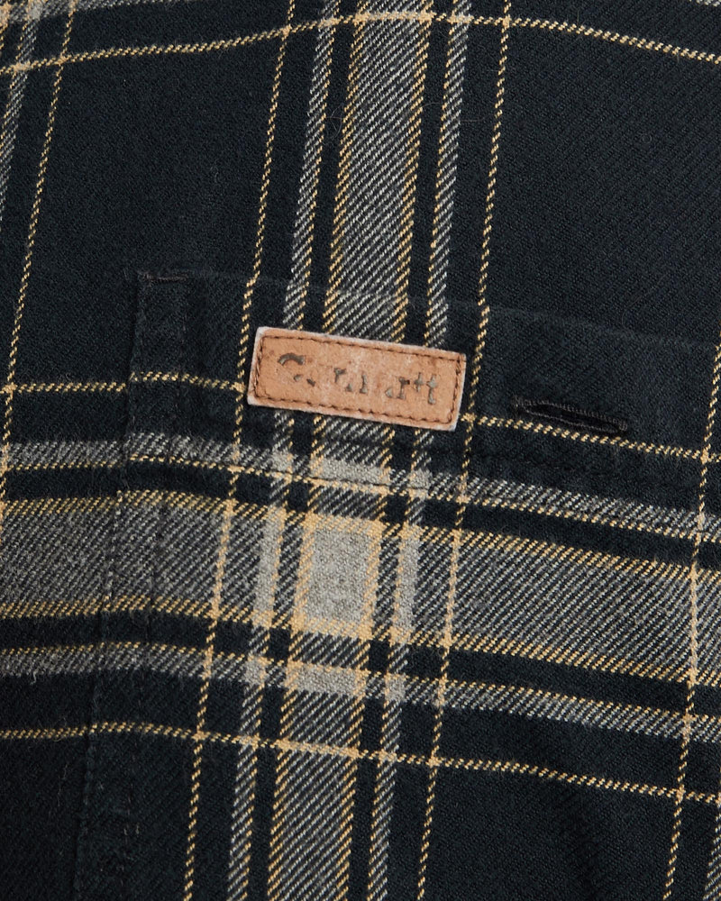 Vintage, Carhartt, Flannelette, Button, Up, Shirt, The Real Deal, size extra large, colour Multicolour, newtown, sydney, australia, thrift store, opshop, preloved, secondhand, sustainable, retro, antique, 70s, 80s, 90s, 2000s, 00s, fashion, clothing, streetwear, trendy, garment, style, boutique, store, shop, archive, sale, cheap, best, top, Shirts