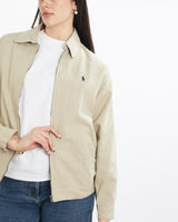 Vintage, 90s, Polo, Ralph, Lauren, Harrington, Jacket, The Real Deal, size medium, colour Beige, newtown, sydney, australia, thrift store, opshop, preloved, secondhand, sustainable, retro, antique, 70s, 80s, 90s, 2000s, 00s, fashion, clothing, streetwear, trendy, garment, style, boutique, store, shop, archive, sale, cheap, best, top, Jackets