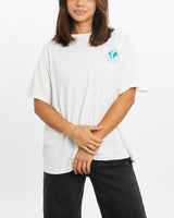 Vintage, 90s, Ecologically, Aware, Horoscope, Tee, The Real Deal, size extra small, colour Grey, newtown, sydney, australia, thrift store, opshop, preloved, secondhand, sustainable, retro, antique, 70s, 80s, 90s, 2000s, 00s, fashion, clothing, streetwear, trendy, garment, style, boutique, store, shop, archive, sale, cheap, best, top, T-Shirts