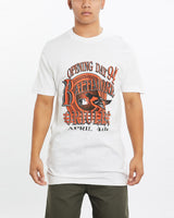 Vintage, 1994, MLB, Baltimore, Orioles, Tee, The Real Deal, size large, colour White, newtown, sydney, australia, thrift store, opshop, preloved, secondhand, sustainable, retro, antique, 70s, 80s, 90s, 2000s, 00s, fashion, clothing, streetwear, trendy, garment, style, boutique, store, shop, archive, sale, cheap, best, top, T-Shirts