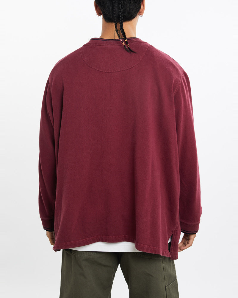 Vintage, Disney, Winnie, The, Pooh, Tigger', Sweatshirt, The Real Deal, size extra large, colour Burgundy, newtown, sydney, australia, thrift store, opshop, preloved, secondhand, sustainable, retro, antique, 70s, 80s, 90s, 2000s, 00s, fashion, clothing, streetwear, trendy, garment, style, boutique, store, shop, archive, sale, cheap, best, top, Sweats and hoodies