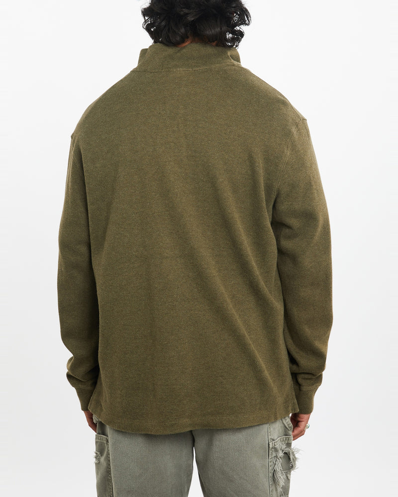 Vintage 90s Polo Ralph Lauren Quarter Zip Sweatshirt <br>XL , The Real Deal , newtown, sydney, australia, thrift store, opshop, preloved, secondhand, sustainable, retro, antique, 70s, 80s, 90s, 2000s, 00s, fashion, clothing, streetwear, trendy, garment, style, boutique, store, shop, archive, sale, cheap, best, top