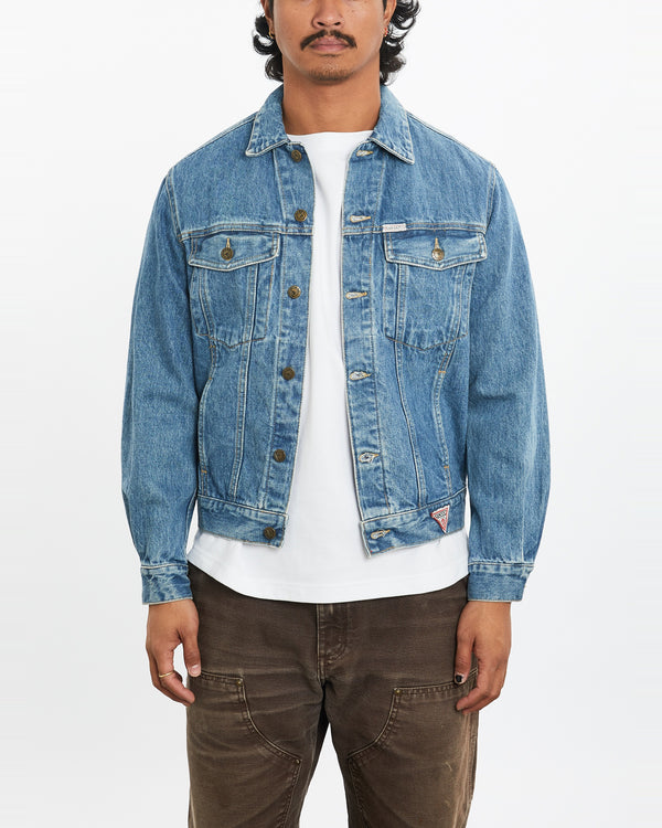 Vintage 80s Guess USA Denim Jacket <br>M , The Real Deal , newtown, sydney, australia, thrift store, opshop, preloved, secondhand, sustainable, retro, antique, 70s, 80s, 90s, 2000s, 00s, fashion, clothing, streetwear, trendy, garment, style, boutique, store, shop, archive, sale, cheap, best, top