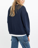 Vintage, 90s, Russell, Athletic, Sweatshirt, The Real Deal, size medium, colour Navy, newtown, sydney, australia, thrift store, opshop, preloved, secondhand, sustainable, retro, antique, 70s, 80s, 90s, 2000s, 00s, fashion, clothing, streetwear, trendy, garment, style, boutique, store, shop, archive, sale, cheap, best, top, Sweats and hoodies