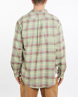 Vintage, 90s, Polo, Ralph, Lauren, Flannelette, Button, Up, Shirt, The Real Deal, size extra large, colour Multicolour, newtown, sydney, australia, thrift store, opshop, preloved, secondhand, sustainable, retro, antique, 70s, 80s, 90s, 2000s, 00s, fashion, clothing, streetwear, trendy, garment, style, boutique, store, shop, archive, sale, cheap, best, top, Shirts