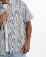 Vintage, 90s, Polo, Ralph, Lauren, Short, Sleeve, Button, Up, Shirt, The Real Deal, size large, colour Multicolour, newtown, sydney, australia, thrift store, opshop, preloved, secondhand, sustainable, retro, antique, 70s, 80s, 90s, 2000s, 00s, fashion, clothing, streetwear, trendy, garment, style, boutique, store, shop, archive, sale, cheap, best, top, Shirts