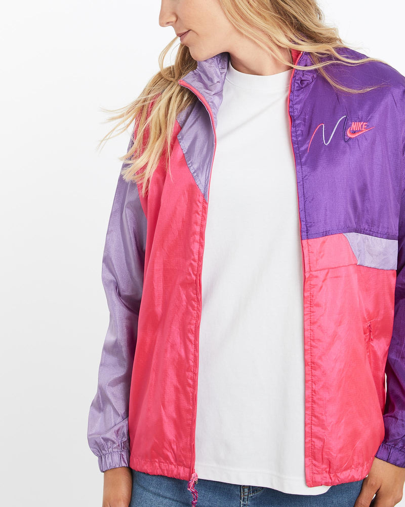 Vintage, 90s, Nike, Windbreaker, Jacket, The Real Deal, size medium, colour Multicolour, newtown, sydney, australia, thrift store, opshop, preloved, secondhand, sustainable, retro, antique, 70s, 80s, 90s, 2000s, 00s, fashion, clothing, streetwear, trendy, garment, style, boutique, store, shop, archive, sale, cheap, best, top, Jackets