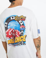 South Point Racing Tee <br>XXL , The Real Deal , newtown, sydney, australia, thrift store, opshop, preloved, secondhand, sustainable, retro, antique, 70s, 80s, 90s, 2000s, 00s, fashion, clothing, streetwear, trendy, garment, style, boutique, store, shop, archive, sale, cheap, best, top