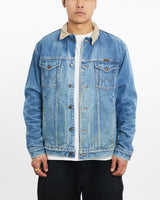 Vintage, Wrangler, Blanket, Lined, Denim, Jacket, The Real Deal, size extra large, colour Blue, newtown, sydney, australia, thrift store, opshop, preloved, secondhand, sustainable, retro, antique, 70s, 80s, 90s, 2000s, 00s, fashion, clothing, streetwear, trendy, garment, style, boutique, store, shop, archive, sale, cheap, best, top, Jackets