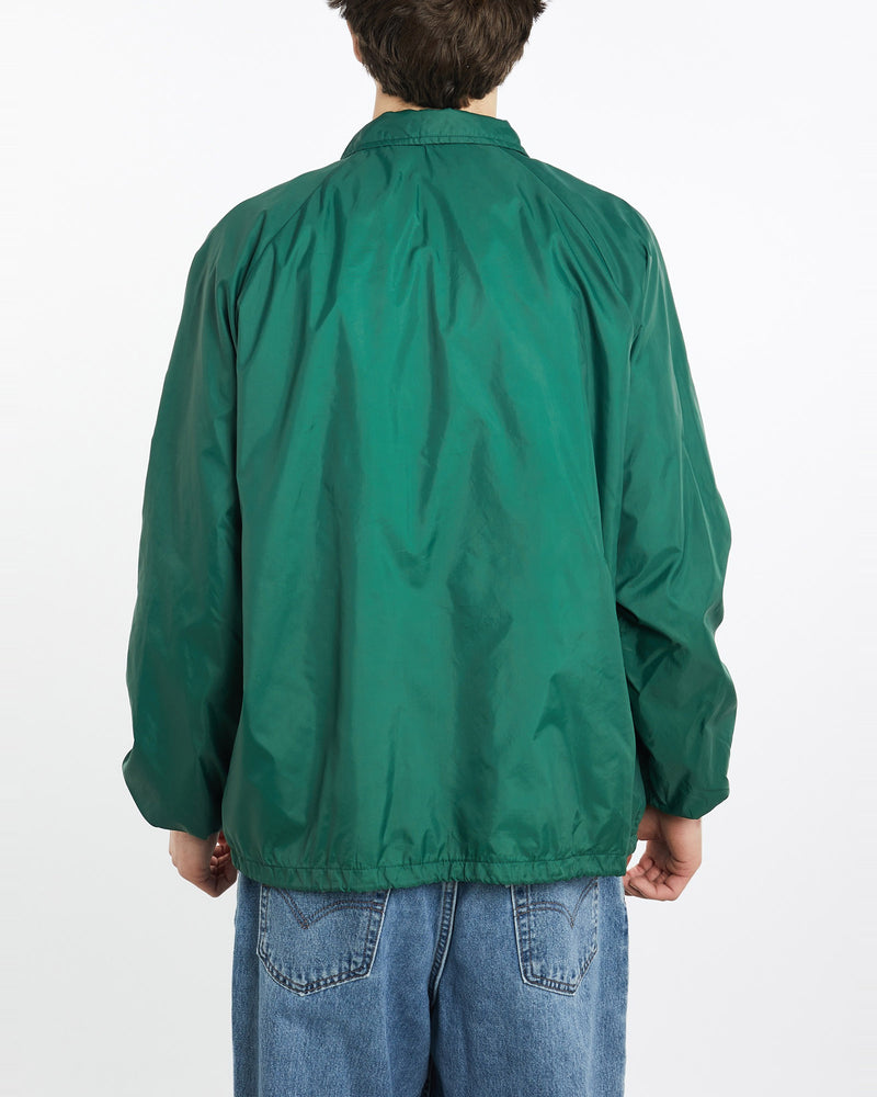 Vintage, 90s, Nike, Coaches, Jacket, The Real Deal, size extra large, colour Green, newtown, sydney, australia, thrift store, opshop, preloved, secondhand, sustainable, retro, antique, 70s, 80s, 90s, 2000s, 00s, fashion, clothing, streetwear, trendy, garment, style, boutique, store, shop, archive, sale, cheap, best, top, Jackets