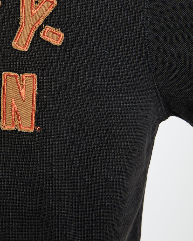 Vintage Harley Davidson Quarter Zip Sweatshirt <br>L , The Real Deal , newtown, sydney, australia, thrift store, opshop, preloved, secondhand, sustainable, retro, antique, 70s, 80s, 90s, 2000s, 00s, fashion, clothing, streetwear, trendy, garment, style, boutique, store, shop, archive, sale, cheap, best, top