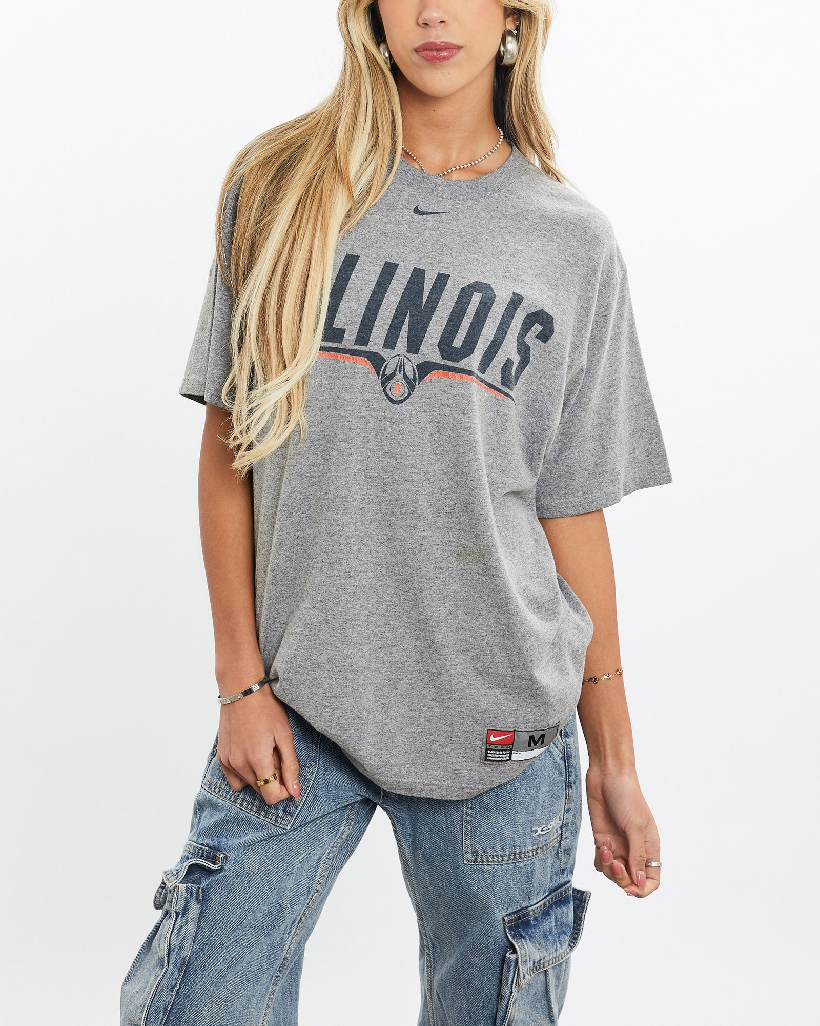Vintage Nike NCAA University of Illinois Fighting Illini Tee S - The ...
