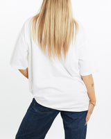 Vintage, 90s, Adidas, Tee, The Real Deal, size extra large, colour White, newtown, sydney, australia, thrift store, opshop, preloved, secondhand, sustainable, retro, antique, 70s, 80s, 90s, 2000s, 00s, fashion, clothing, streetwear, trendy, garment, style, boutique, store, shop, archive, sale, cheap, best, top, T-Shirts