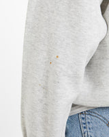 Vintage, 90s, MLB, Cleveland, Indians, Sweatshirt, The Real Deal, size extra small, colour Grey, newtown, sydney, australia, thrift store, opshop, preloved, secondhand, sustainable, retro, antique, 70s, 80s, 90s, 2000s, 00s, fashion, clothing, streetwear, trendy, garment, style, boutique, store, shop, archive, sale, cheap, best, top, Sweats and hoodies