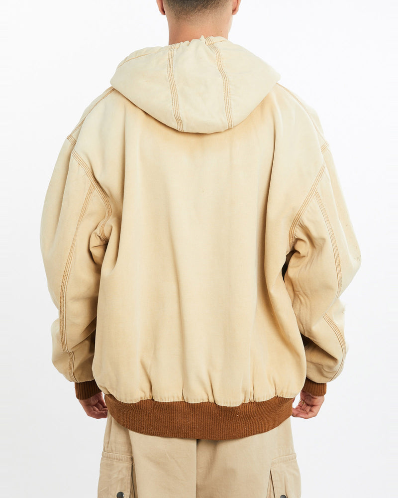 Vintage, Carhartt, Active', Jacket, The Real Deal, size large, colour Brown, newtown, sydney, australia, thrift store, opshop, preloved, secondhand, sustainable, retro, antique, 70s, 80s, 90s, 2000s, 00s, fashion, clothing, streetwear, trendy, garment, style, boutique, store, shop, archive, sale, cheap, best, top, Jackets