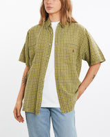 Vintage, 90s, Polo, Ralph, Lauren, Short, Sleeve, Button, Up, Shirt, The Real Deal, size medium, colour Green, newtown, sydney, australia, thrift store, opshop, preloved, secondhand, sustainable, retro, antique, 70s, 80s, 90s, 2000s, 00s, fashion, clothing, streetwear, trendy, garment, style, boutique, store, shop, archive, sale, cheap, best, top, Shirts