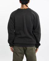 Vintage, 90s, 3D, Emblem, Man, Trucks', Sweatshirt, The Real Deal, size large, colour Black, newtown, sydney, australia, thrift store, opshop, preloved, secondhand, sustainable, retro, antique, 70s, 80s, 90s, 2000s, 00s, fashion, clothing, streetwear, trendy, garment, style, boutique, store, shop, archive, sale, cheap, best, top, Sweats and hoodies