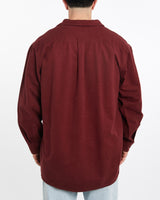 Vintage, L.L., Bean, Button, Up, Shirt, The Real Deal, size double extra large, colour Burgundy, newtown, sydney, australia, thrift store, opshop, preloved, secondhand, sustainable, retro, antique, 70s, 80s, 90s, 2000s, 00s, fashion, clothing, streetwear, trendy, garment, style, boutique, store, shop, archive, sale, cheap, best, top, Shirts