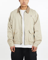 Vintage, 90s, Polo, Ralph, Lauren, Harrington, Jacket, The Real Deal, size extra large, colour Beige, newtown, sydney, australia, thrift store, opshop, preloved, secondhand, sustainable, retro, antique, 70s, 80s, 90s, 2000s, 00s, fashion, clothing, streetwear, trendy, garment, style, boutique, store, shop, archive, sale, cheap, best, top, Jackets