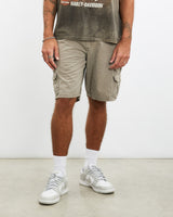 Vintage, Wrangler, Cargo, Shorts, The Real Deal, size 35", colour Brown, newtown, sydney, australia, thrift store, opshop, preloved, secondhand, sustainable, retro, antique, 70s, 80s, 90s, 2000s, 00s, fashion, clothing, streetwear, trendy, garment, style, boutique, store, shop, archive, sale, cheap, best, top, Shorts