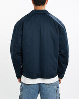 Vintage, Mechanic, Jacket, The Real Deal, size extra large, colour Blue, newtown, sydney, australia, thrift store, opshop, preloved, secondhand, sustainable, retro, antique, 70s, 80s, 90s, 2000s, 00s, fashion, clothing, streetwear, trendy, garment, style, boutique, store, shop, archive, sale, cheap, best, top, Jackets