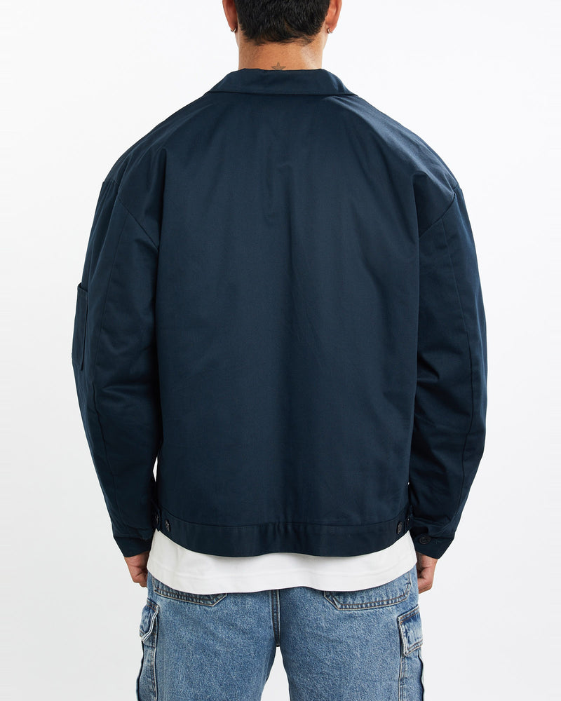 Vintage, Mechanic, Jacket, The Real Deal, size extra large, colour Blue, newtown, sydney, australia, thrift store, opshop, preloved, secondhand, sustainable, retro, antique, 70s, 80s, 90s, 2000s, 00s, fashion, clothing, streetwear, trendy, garment, style, boutique, store, shop, archive, sale, cheap, best, top, Jackets