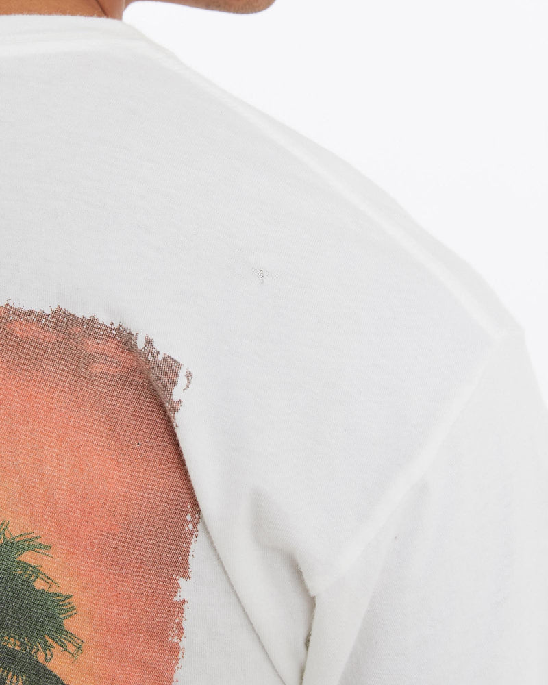 Vintage, In-N-Out, Burger, Tee, The Real Deal, size large, colour White, newtown, sydney, australia, thrift store, opshop, preloved, secondhand, sustainable, retro, antique, 70s, 80s, 90s, 2000s, 00s, fashion, clothing, streetwear, trendy, garment, style, boutique, store, shop, archive, sale, cheap, best, top, T-Shirts