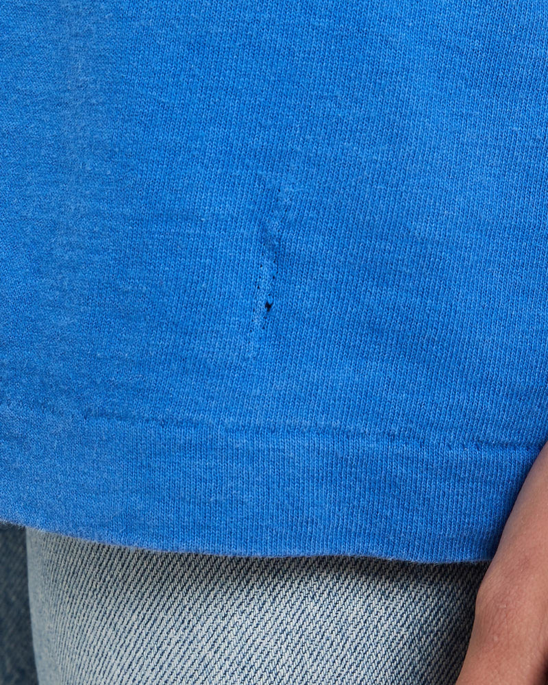 Vintage, 1991, MLB, Chicago, Cubs, Tee, The Real Deal, size medium, colour Blue, newtown, sydney, australia, thrift store, opshop, preloved, secondhand, sustainable, retro, antique, 70s, 80s, 90s, 2000s, 00s, fashion, clothing, streetwear, trendy, garment, style, boutique, store, shop, archive, sale, cheap, best, top, T-Shirts