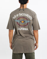 Vintage, 1996, Harley, Davidson, Tee, The Real Deal, size large, colour Grey, newtown, sydney, australia, thrift store, opshop, preloved, secondhand, sustainable, retro, antique, 70s, 80s, 90s, 2000s, 00s, fashion, clothing, streetwear, trendy, garment, style, boutique, store, shop, archive, sale, cheap, best, top, T-Shirts