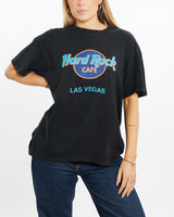 Vintage, 90s, Hard, Rock, Cafe, Tee, The Real Deal, size medium, colour Black, newtown, sydney, australia, thrift store, opshop, preloved, secondhand, sustainable, retro, antique, 70s, 80s, 90s, 2000s, 00s, fashion, clothing, streetwear, trendy, garment, style, boutique, store, shop, archive, sale, cheap, best, top, T-Shirts