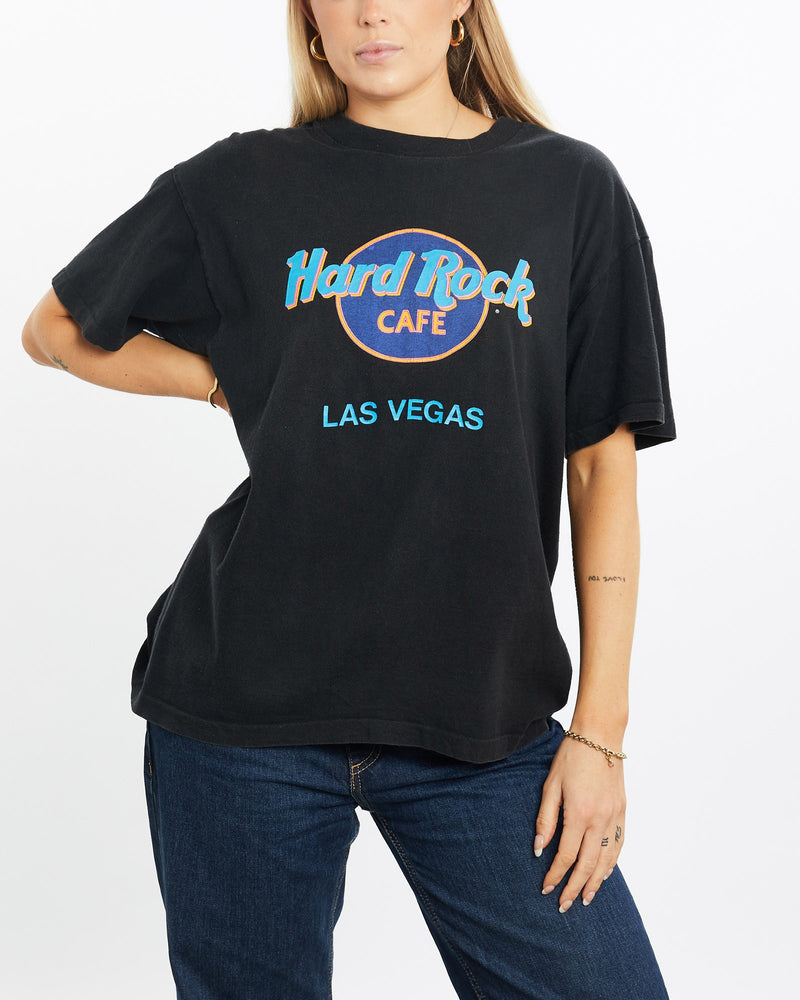 Vintage, 90s, Hard, Rock, Cafe, Tee, The Real Deal, size medium, colour Black, newtown, sydney, australia, thrift store, opshop, preloved, secondhand, sustainable, retro, antique, 70s, 80s, 90s, 2000s, 00s, fashion, clothing, streetwear, trendy, garment, style, boutique, store, shop, archive, sale, cheap, best, top, T-Shirts