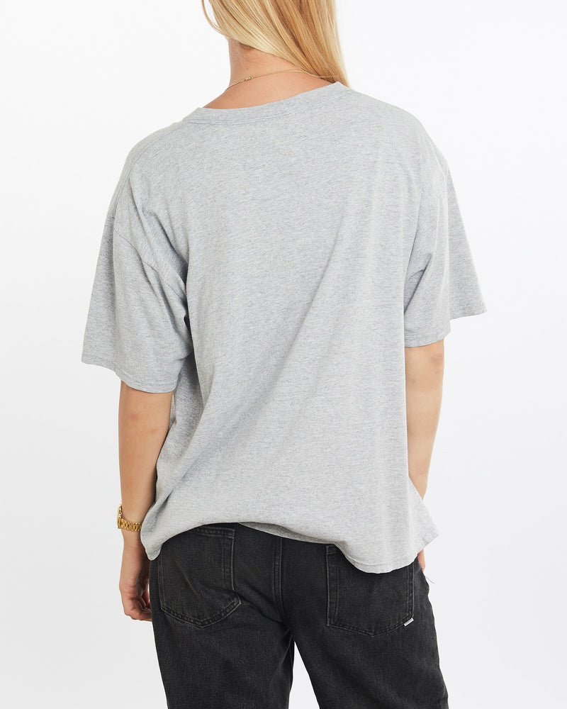 Vintage, Adidas, University, of, Notre, Dame, Fencing, Tee, The Real Deal, size large, colour Grey, newtown, sydney, australia, thrift store, opshop, preloved, secondhand, sustainable, retro, antique, 70s, 80s, 90s, 2000s, 00s, fashion, clothing, streetwear, trendy, garment, style, boutique, store, shop, archive, sale, cheap, best, top, T-Shirts