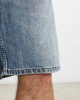 Vintage, Levi's, 550, Denim, Shorts, The Real Deal, size 34", colour Blue, newtown, sydney, australia, thrift store, opshop, preloved, secondhand, sustainable, retro, antique, 70s, 80s, 90s, 2000s, 00s, fashion, clothing, streetwear, trendy, garment, style, boutique, store, shop, archive, sale, cheap, best, top, Shorts
