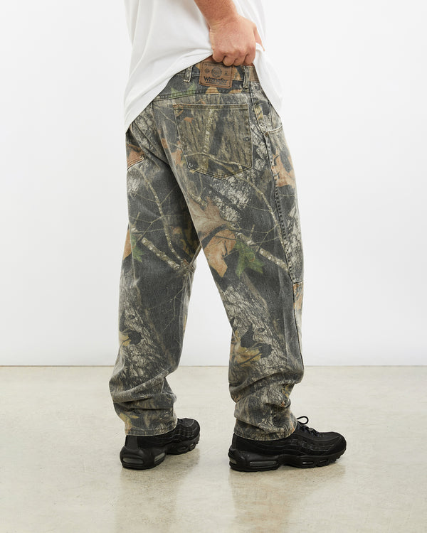 Vintage Wrangler 'Double Knee' Realtree Camo Pants <br>36"