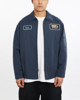 Vintage, Mechanic, Jacket, The Real Deal, size extra large, colour Navy, newtown, sydney, australia, thrift store, opshop, preloved, secondhand, sustainable, retro, antique, 70s, 80s, 90s, 2000s, 00s, fashion, clothing, streetwear, trendy, garment, style, boutique, store, shop, archive, sale, cheap, best, top, Jackets