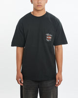 Vintage Harley Davidson Tee <br>L , The Real Deal , newtown, sydney, australia, thrift store, opshop, preloved, secondhand, sustainable, retro, antique, 70s, 80s, 90s, 2000s, 00s, fashion, clothing, streetwear, trendy, garment, style, boutique, store, shop, archive, sale, cheap, best, top