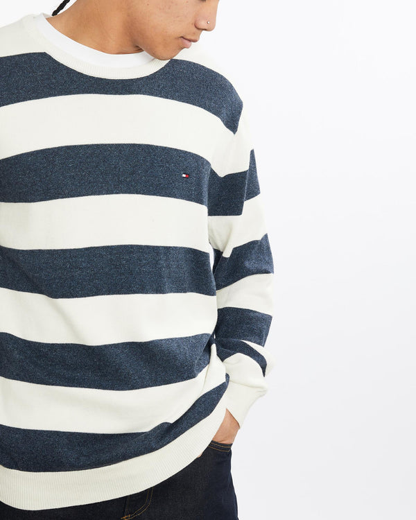 Vintage, Tommy, Hilfiger, Sweater, The Real Deal, size large, colour Multicolour, newtown, sydney, australia, thrift store, opshop, preloved, secondhand, sustainable, retro, antique, 70s, 80s, 90s, 2000s, 00s, fashion, clothing, streetwear, trendy, garment, style, boutique, store, shop, archive, sale, cheap, best, top, Sweats and hoodies