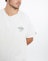 Vintage, 90s, Hard, Rock, Cafe, Tee, The Real Deal, size large, colour Green, newtown, sydney, australia, thrift store, opshop, preloved, secondhand, sustainable, retro, antique, 70s, 80s, 90s, 2000s, 00s, fashion, clothing, streetwear, trendy, garment, style, boutique, store, shop, archive, sale, cheap, best, top, T-Shirts